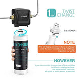 Frizzlife FK-HF Replacement Cartridge with Filter Loaded - for FK99 Under Sink Water Filter System, view 3