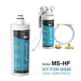 Frizzlife MS-HF Replacement Filter Cartridge Kit For MS99 - Includes Filter Cartridge and Filter Housing, view 2