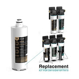 Frizzlife SED10R-HF Replacement Housing Kit With SED10R Filter Cartridge Inside - For DW10, DW10F, TW10 Under Sink Water Filter Systems, view 2