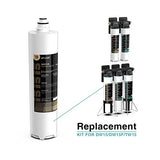 Frizzlife SED15R-HF Replacement Housing Kit With SED15R Filter Cartridge Inside - For DW15, DW15F, TW15 Under Sink Water Filter Systems, view 2