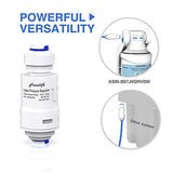 Frizzlife Water Filter Pressure Regulator Protection Valve For Reverse Osmosis & Water Filter System, 60PSI, 1/4” Quick Connect Push Fit, PRV01, view 2
