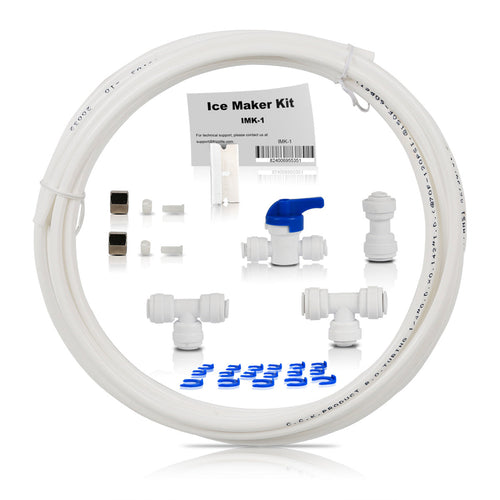 Frizzlife IMC-1 Ice Maker Kit fits for Reverse Osmosis & Water Filter System (1/4โ & 3/8โ Output)