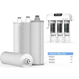 Frizzlife M3005 Replacement Filter Cartridge Set (4 Pack) For SK99 and SP99 Under Sink Water Filter System, view 2