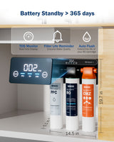 Frizzlife M800 Non-Electric Tankless RO System, 900 GPD Alkaline Remineralization, view 2