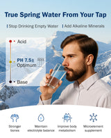 Frizzlife M800 Non-Electric Tankless RO System, 900 GPD Alkaline Remineralization, view 4