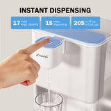 Frizzlife  MD40 Electric Water Filter Dispenser With a TWO-YEAR Replacement Filter Combo, view 3