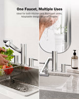 Frizzlife MF1080-X Series Bathroom & Kitchen Faucet with Water Filter, Brushed Nickel, view 6