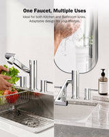 Frizzlife MF1080-X Series Bathroom & Kitchen Faucet with Water Filter, Polished Chrome, view 6