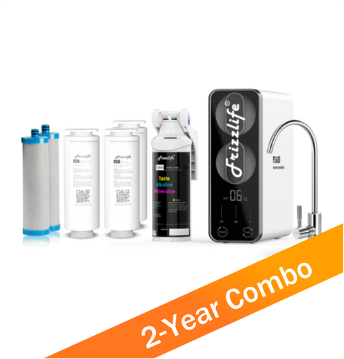Frizzlife PD600-TAM3 RO System with a TWO-Year Filter Combo