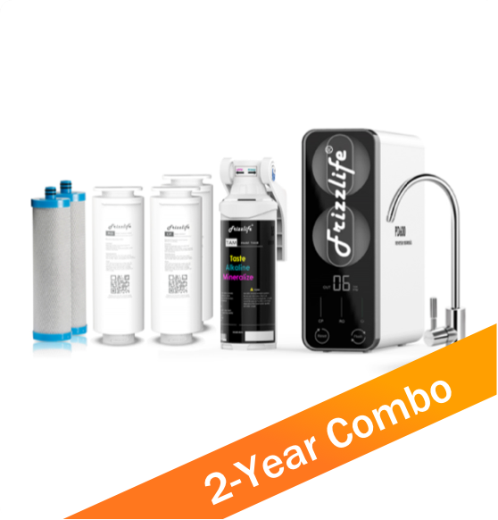 Frizzlife PD600-TAM3 RO System with a TWO-Year Filter Combo