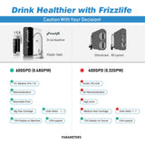 Frizzlife 600 GPD Tankless Reverse Osmosis System – Alkaline, PD600-TAM3, view 6