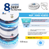 Frizzlife SK99-NEW Under Sink Water Filter with a TWO-Year Replacement Filters Combo, view 2