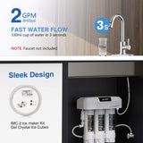 Frizzlife SK99-NEW Under Sink Water Filter with a TWO-Year Replacement Filters Combo, view 5