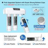 Frizzlife SK99-NEW Under Sink Water Filter with a TWO-Year Replacement Filters Combo, view 6