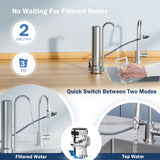 Frizzlife 5-Stage Stainless Steel Countertop Water Filter System (2 Filters), SS99-2, view 5