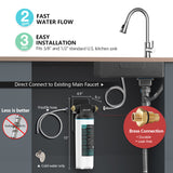 Frizzlife Direct-Connect Under-Sink Water Filter System, SW10/SW15/SW20, view 3