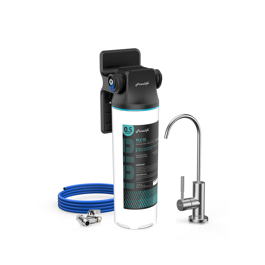 Frizzlife Direct-Connect Under-Sink Water Filter System, SW10F/SW15F/SW20F
