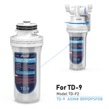Frizzlife TD-F2 Replacement Filter Cartridge for TD-9, Remineralization Alkaline Filter, view 2
