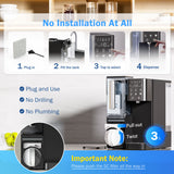 Frizzlife Countertop Reverse Osmosis System - WB99-Instant Hot RO System with Portable Water Pitcher, NSF/ANSI 58 Certified Elements, 3.5:1 Pure to Drain, No Installation, USA Tech Support, view 4