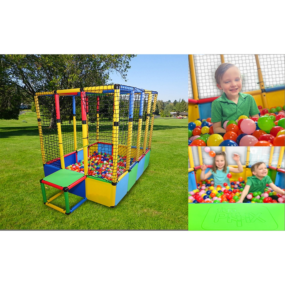 Funphix Dive In Ball Pit Toy, Huge Ballpit Playset for Kids | Outdoor & Indoor Large & Enclosed Ball pit, view 2