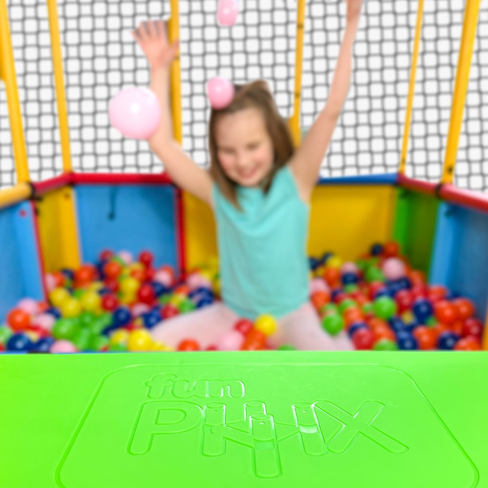 Funphix Dive In Ball Pit Toy, Huge Ballpit Playset for Kids | Outdoor & Indoor Large & Enclosed Ball pit, view 6