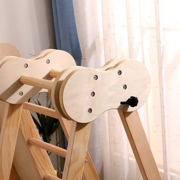 Funphix 5 In 1 Wooden Climber – Natural, view 6