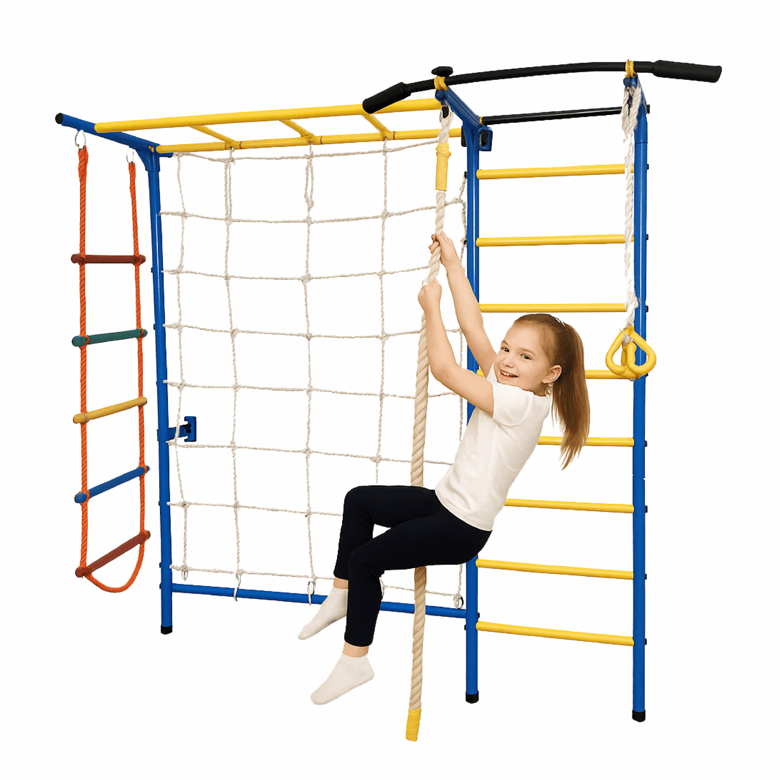 Funphix 7 In 1 Swedish Ladder Wall Gym Set – Large