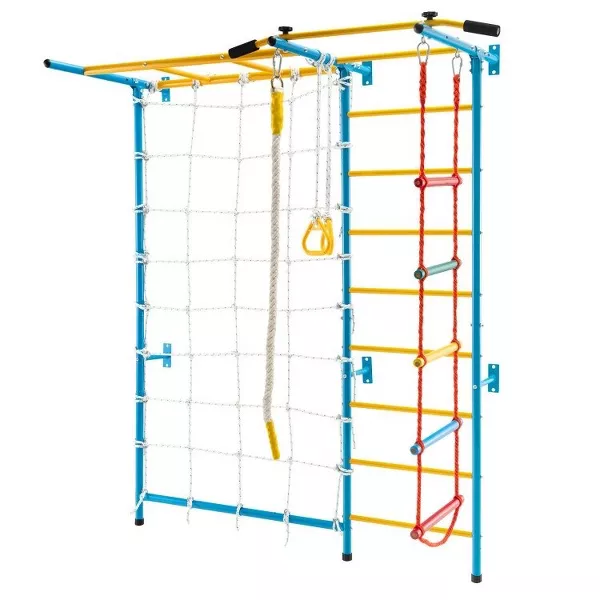 Funphix 7 In 1 Swedish Ladder Wall Gym Set – Large, view 2
