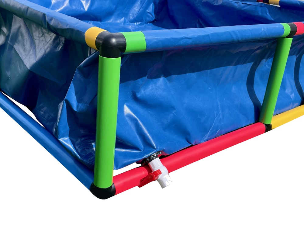 Funphix Build ‘n’ Splash Buildable Swimming Pool – Outdoor Building Toy Pool, Ball Pit, Sandpit – Connects with Other Funphix Sets, view 2