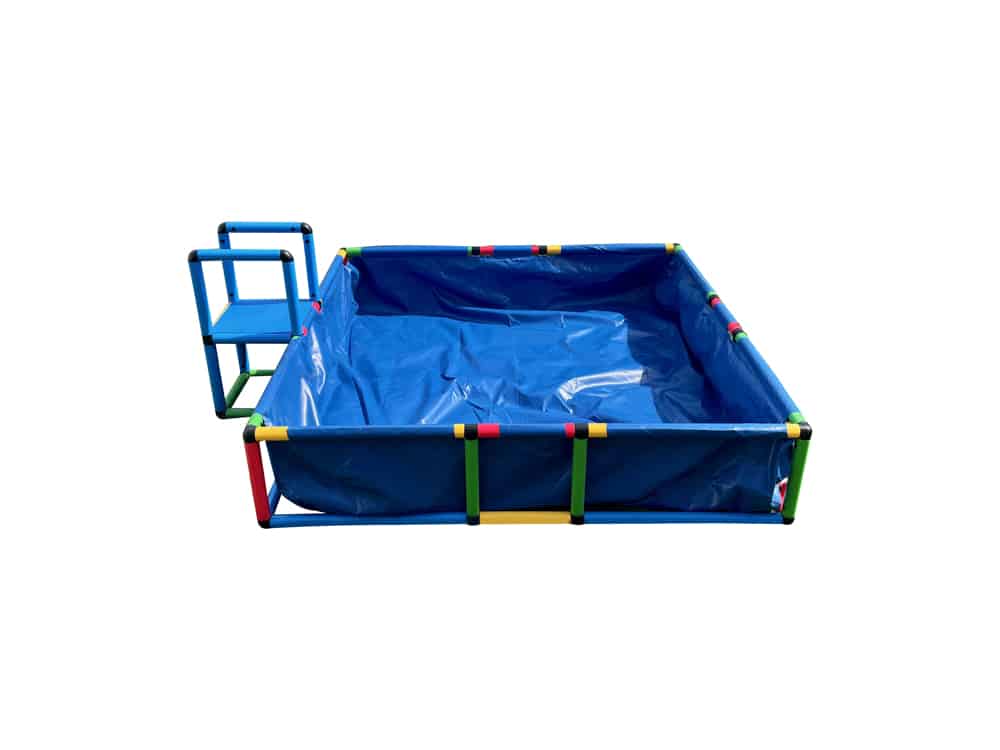 Funphix Build ‘n’ Splash Buildable Swimming Pool – Outdoor Building Toy Pool, Ball Pit, Sandpit – Connects with Other Funphix Sets, view 3