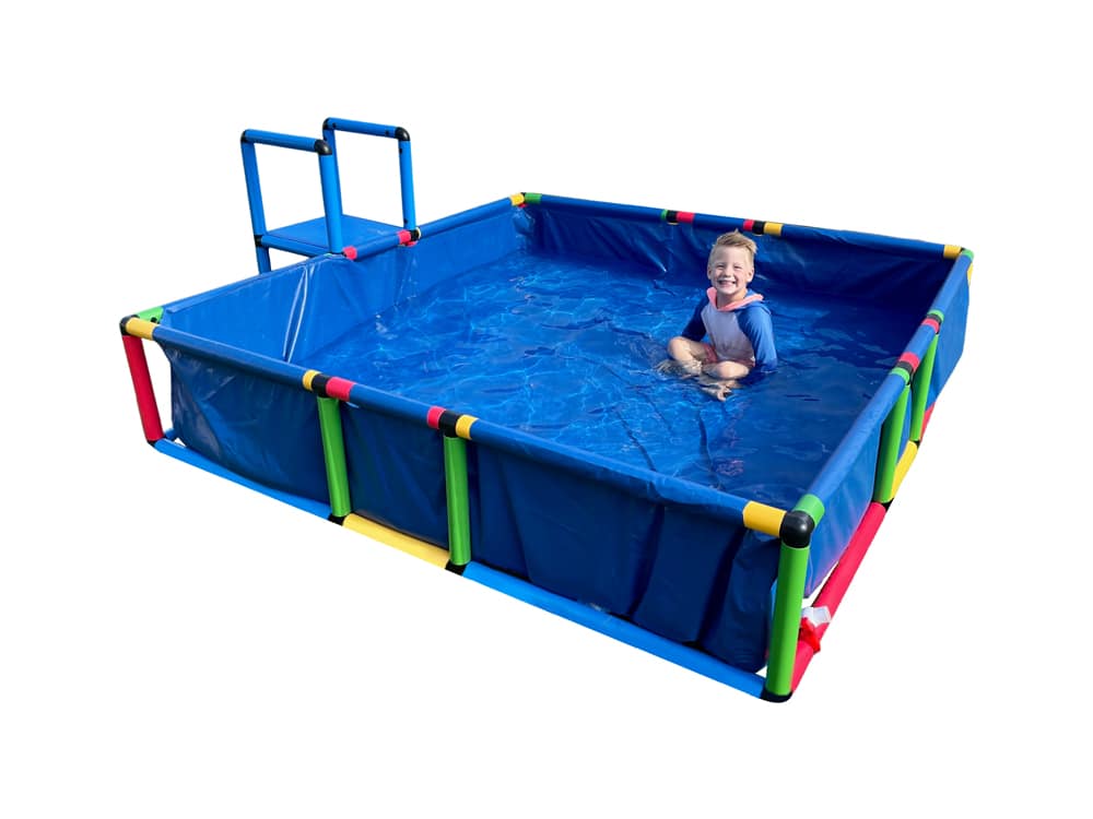 Funphix Build ‘n’ Splash Buildable Swimming Pool – Outdoor Building Toy Pool, Ball Pit, Sandpit – Connects with Other Funphix Sets, view 4