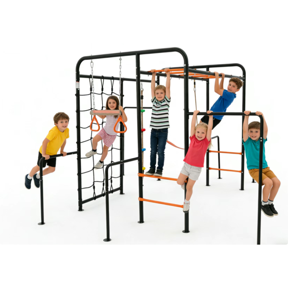 Funphix Climbing Frame & Monkey Bar Playset