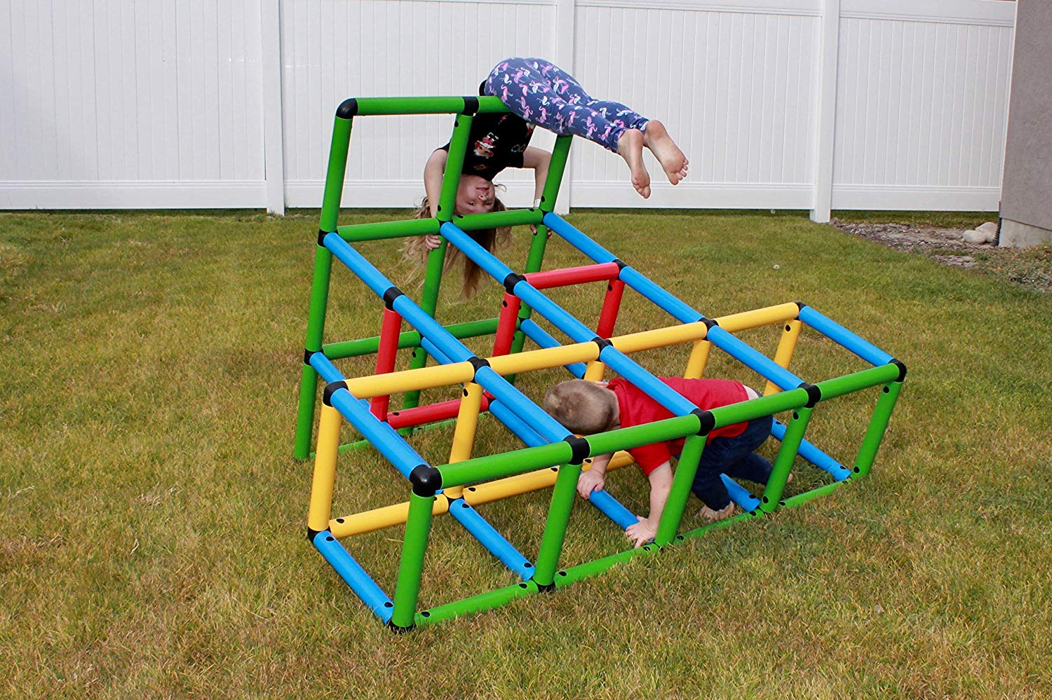 Funphix Climbing Gyms Playset Structure, Build & Play Indoor/ Outdoor Climbers For Kids, view 4