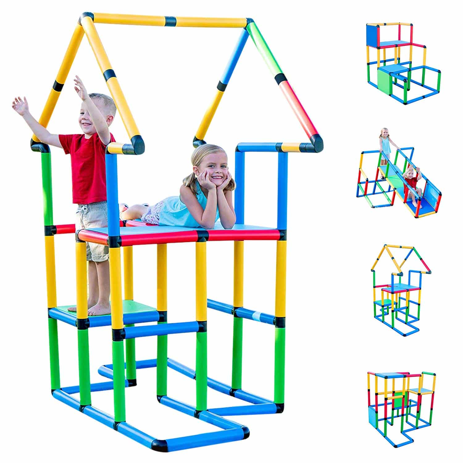 Funphix Deluxe Construction Toy Sets, For Indoor & Outdoor Building Set for Ages 2 – 12, view 3