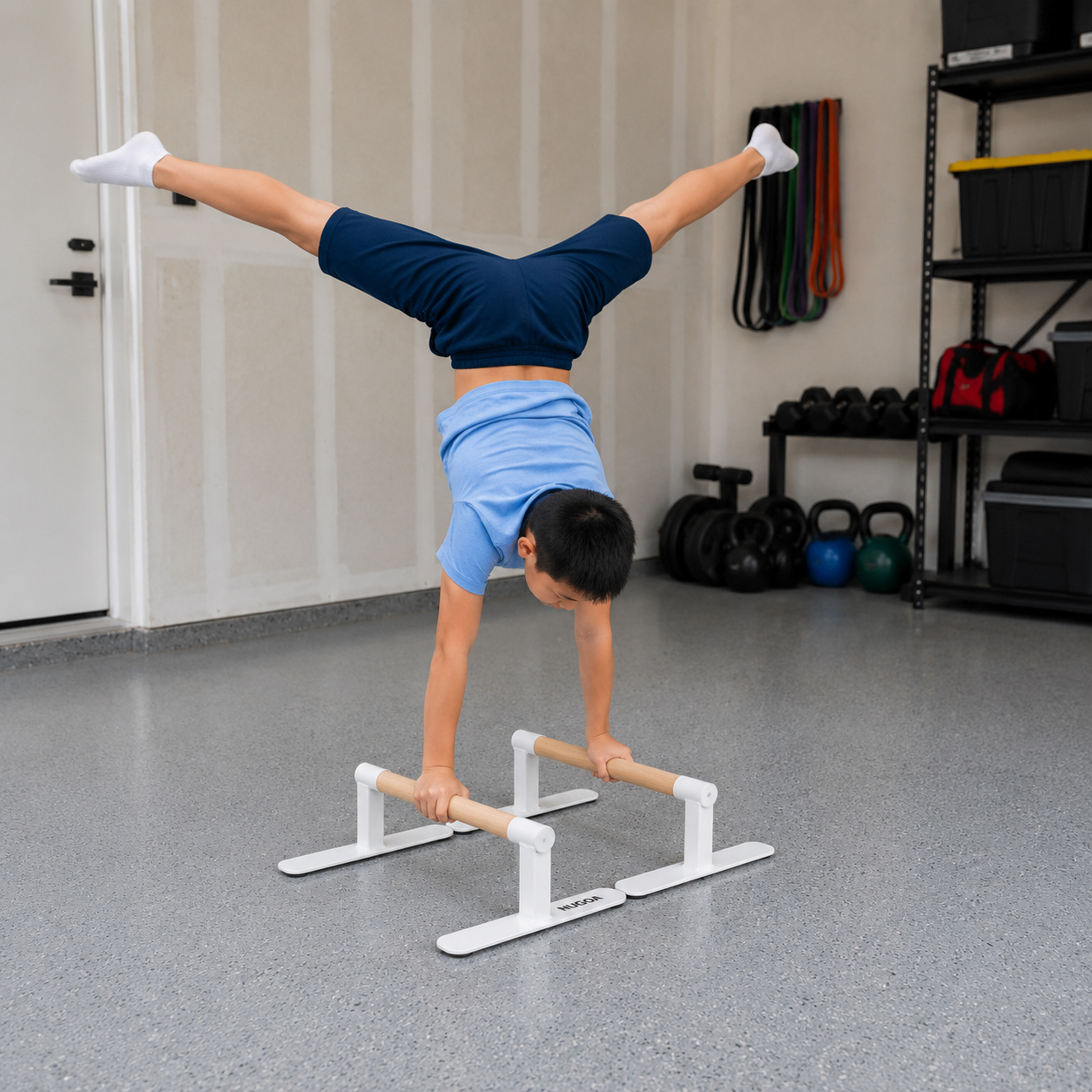 Funphix Gym Wooden Parallel bar, view 5