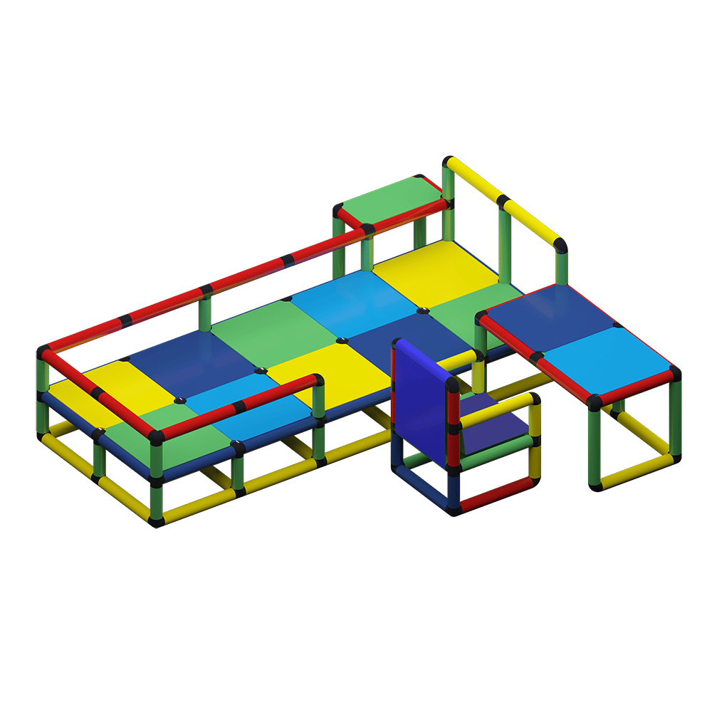 Funphix Home Sweet Home Furniture Set 528 PCS, view 2
