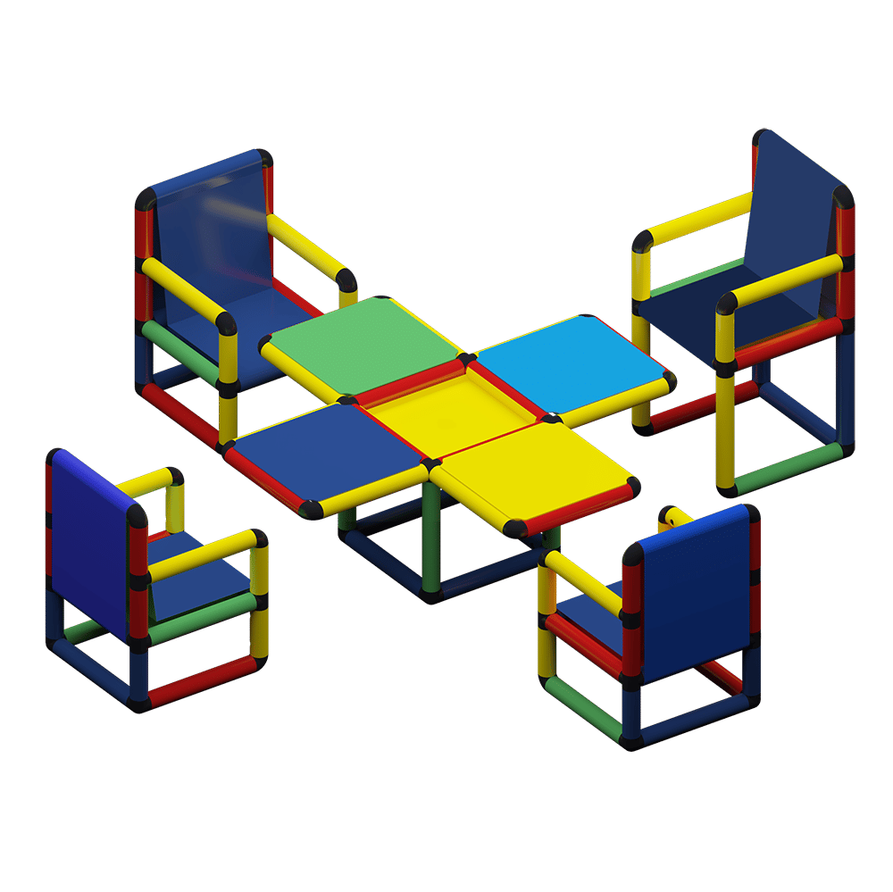 Funphix Home Sweet Home Furniture Set 528 PCS, view 3