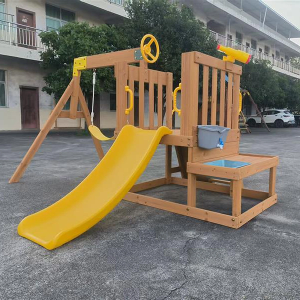 Funphix Kids Playhouse with Slide, Swing and Water Play Box, view 5