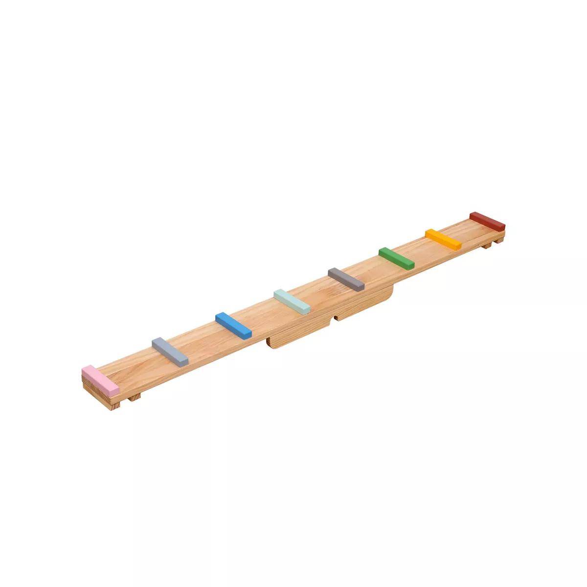 Funphix Wooden 2 in 1 Seesaw and Balance Beam