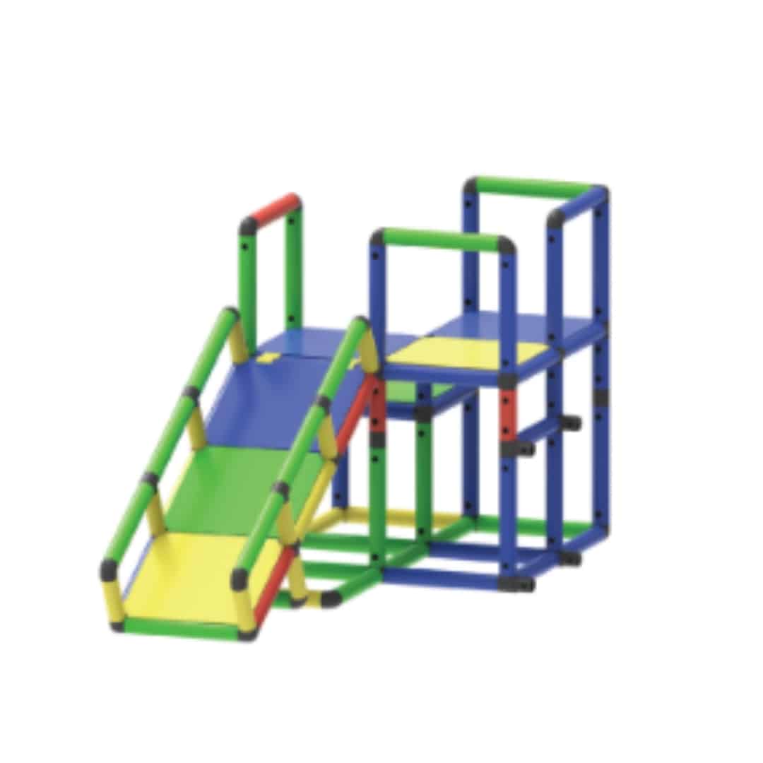 Funphix Giant Gym Modular Life-Size Playset, Kids Climbing Frame For Kids | Indoor & Outdoor Climbing Structure, view 5
