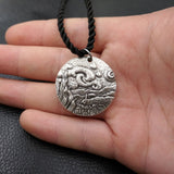 Galartsy The Starry Night Van Gogh Necklace, view 6