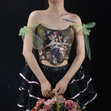 Galartsy A Dream of Spring 1901 Fairy Corset Top, view 4