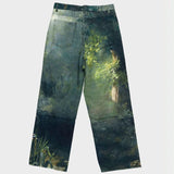 Galartsy Abstract Art Print Baggy Jeans, view 2