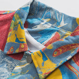 Galartsy Abstract Painting Oversized denim Jacket, view 3