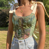 Galartsy Aesthetic Impressionism Tank Top, view 6