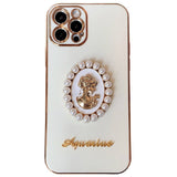 Galartsy Aesthetic rococco 3D iphone case, view 4