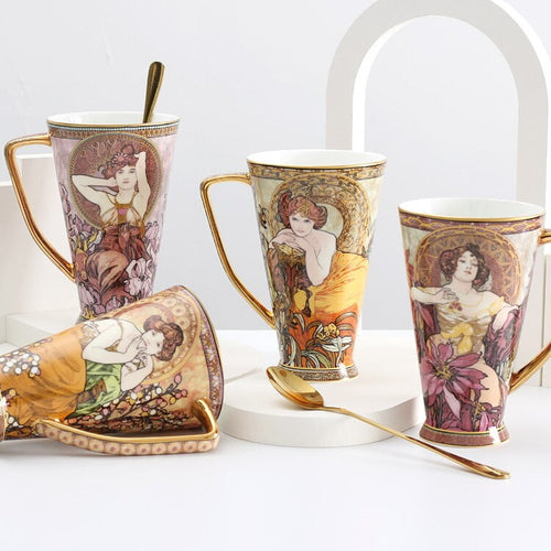 Galartsy Alphonse Mucha Ceramic mugs