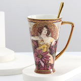 Galartsy Alphonse Mucha Ceramic mugs, view 2