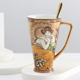 Galartsy Alphonse Mucha Ceramic mugs, view 5