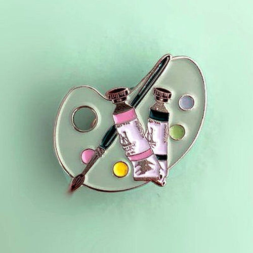 Galartsy Art Palette enamel pin